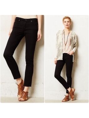 AG Stevie Mid Rise Slim Straight Jeans, Size 26R, Adriano Goldschmied Denim